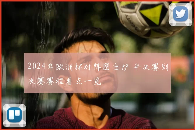 2024年欧洲杯对阵图出炉 半决赛到决赛赛程看点一览