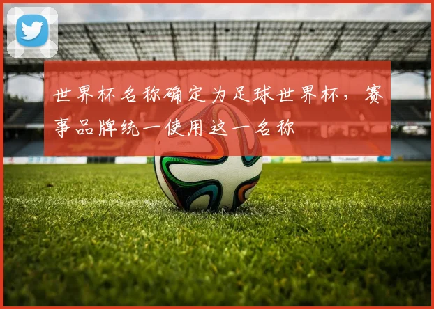 世界杯名称确定为足球世界杯，赛事品牌统一使用这一名称